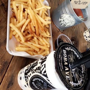 Boba Ave Express - Free fries when dining in with three or more people. - Bubble Tea Near Me - Arcadia, California Boba Ave Express - Free fries when dining in with three or more people. - Bubble Tea Near Me - Arcadia, California