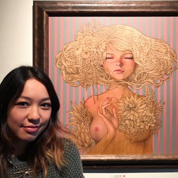 ThinkSpace Art Gallery - "Enchantress" (2016) Definitely my favorite piece! Made it on the last day for Interlude. - Art Galleries Near Me - Culver City, California