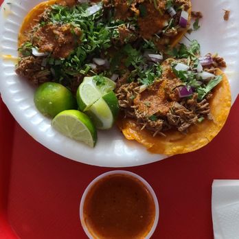 Teddy's Red Tacos - 3 Birria Tacos & Sauce 11-05-2021 - Tacos Near Me - Los Angeles, California Teddy's Red Tacos - 3 Birria Tacos & Sauce 11-05-2021 - Tacos Near Me - Los Angeles, California