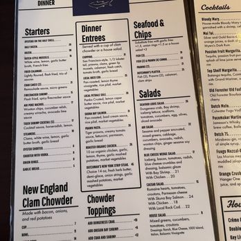 The Dutchie - Menu - Seafood Near Me - Morro Bay, California