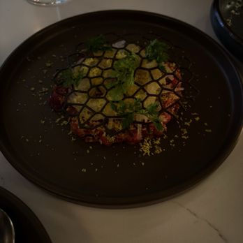 Buoy Bar - Steak tartare appetizer - Korean Near Me - San Francisco, California