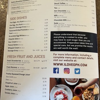The Original Pancake House - Menu Prices - Breakfast & Brunch Near Me - Puyallup, Washington