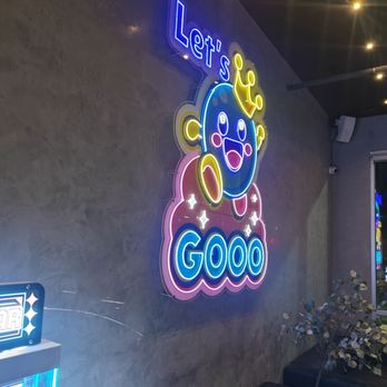 Bobo The Boba - Let's go neon - Bubble Tea Near Me - Riverside, California