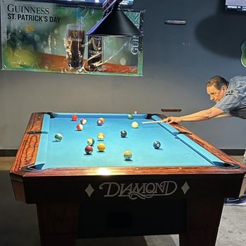 Harry’s Irish Pub - Awesome Diamond pool table!! - Dive Bars Near Me - Santa Ana, California