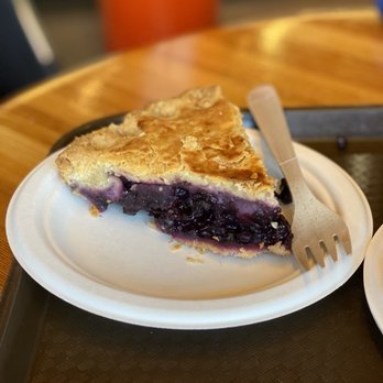 A La Mode - Blueberry pie slice - Bakeries Near Me - Vancouver, British Columbia A La Mode - Blueberry pie slice - Bakeries Near Me - Vancouver, British Columbia