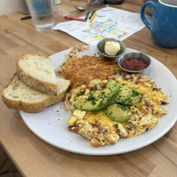 Waffle Stop - BACON AVO SCRAMBLE - Breakfast & Brunch Near Me - Silverdale, Washington Waffle Stop - BACON AVO SCRAMBLE - Breakfast & Brunch Near Me - Silverdale, Washington