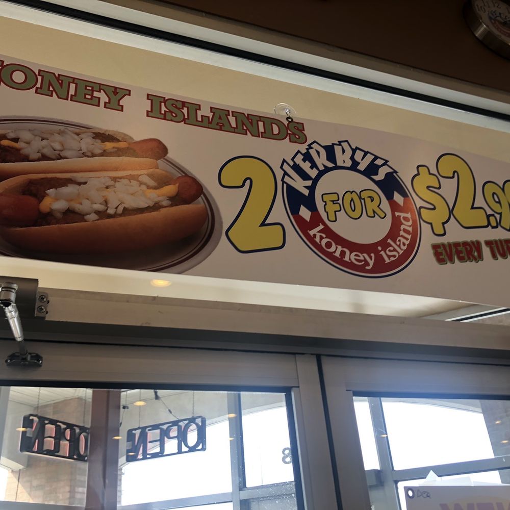 Who can pass up a two Coney $2.99 deal?! Hubby got his weekly coney fix and me breakfast Who can pass up a two Coney $2.99 deal?! Hubby got his weekly coney fix and me breakfast