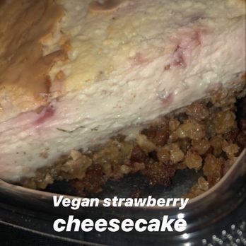 Tony's and Orazio Pizza - This by far best vegan cheesecake I've had yummmm!! - Pizza Near Me - Brooklyn, New York