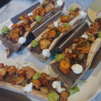 Lorenza - BONE MARROW GRILLED OCTOPUS - Mexican Near Me - Tijuana, BCN