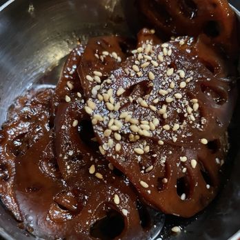 ANJU - Soy-Braised Lotus Root - Korean Near Me - Washington, DC, District of Columbia ANJU - Soy-Braised Lotus Root - Korean Near Me - Washington, DC, District of Columbia
