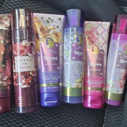 Bath & Body Works - Updated Princess collection and a semi veteran fragrance.