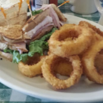 Lisa's Radial Cafe - Club sandwich and onion rings. - Breakfast & Brunch Near Me - Omaha, Nebraska Lisa's Radial Cafe - Club sandwich and onion rings. - Breakfast & Brunch Near Me - Omaha, Nebraska