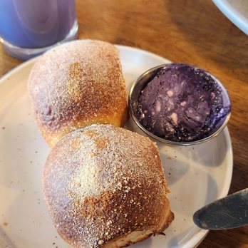 Understory - Pandesal with ube butter - YUM! - Filipino Near Me - Oakland, California Understory - Pandesal with ube butter - YUM! - Filipino Near Me - Oakland, California