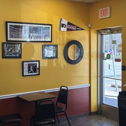 Middletown Pizza & Grill - The front of the store they love the Eagles !!!