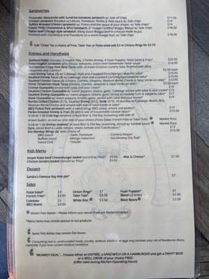 Menu photo 1 Sea Monkey Tavern & Grill Naples, FL