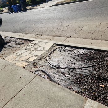 Marks landscaping & construction - Left drip lines open - Landscaping Near Me Marks landscaping & construction - Left drip lines open - Landscaping Near Me