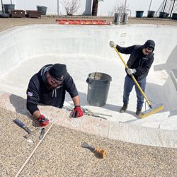 American Pool  - 2024 full renovation tile,coping,mastic!
