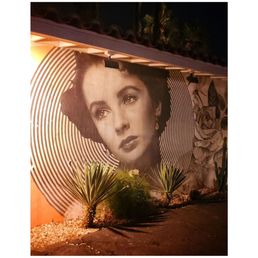 Outside the Del Rey