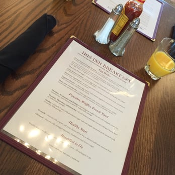 The Iris Inn - Breakfast Menu - Hotels Near Me - Waynesboro, Virginia The Iris Inn - Breakfast Menu - Hotels Near Me - Waynesboro, Virginia