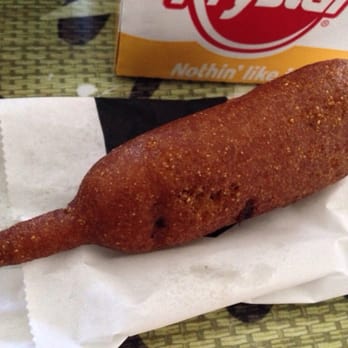 Krystal - Krystal Corn Dog- normal frozen grocery dog nothing special, yet tasty - Fast Food Near Me - Columbus, Georgia