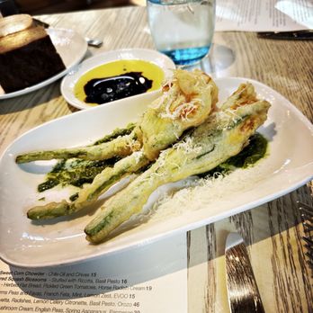Pasta Moon - Squash Blossoms! - Italian Near Me - Half Moon Bay, California Pasta Moon - Squash Blossoms! - Italian Near Me - Half Moon Bay, California