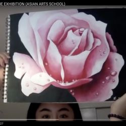 Lin Wei -Asian Arts School - Art work of an Asian Arts School Zoom student