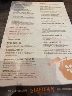Menu photo 4 Slabtown cider Uxbridge, ON Menu photo 4 Slabtown cider Uxbridge, ON