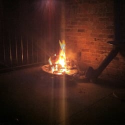 The Setback - Outside patio. Always great to have a fire pit.