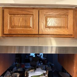Montclair Handyman Services - new over range hood and cabinet above it