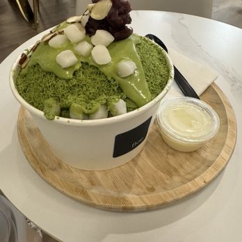 Floe - Matcha bingsoo - Shaved Ice Near Me - Fullerton, California Floe - Matcha bingsoo - Shaved Ice Near Me - Fullerton, California