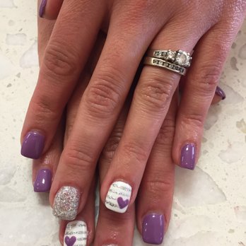 Posh Nails & Spa - Hard Gel with Nail Art by Kacie! - Waxing Near Me - Riverside, California Posh Nails & Spa - Hard Gel with Nail Art by Kacie! - Waxing Near Me - Riverside, California