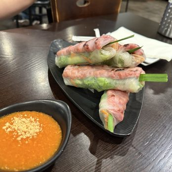 Quan Nem Ninh Hoa - Charbroiled Pork Spring Rolls Tray - Vietnamese Near Me - West Covina, California Quan Nem Ninh Hoa - Charbroiled Pork Spring Rolls Tray - Vietnamese Near Me - West Covina, California
