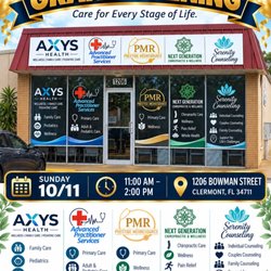 Next Generation Chiropractic & Wellness - Grand Opening October 11th, 2026 from 11am-2pm. 1206 Bowman St., Clermont, FL 34711