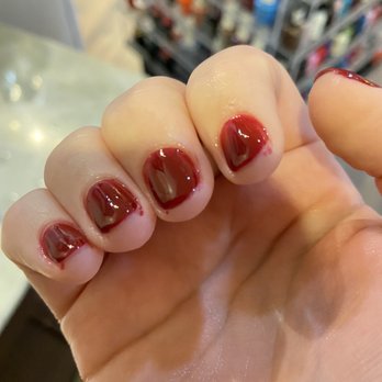 Solar Nail & Waxing - She eventually just peeled off the skin that had polish instead of using remover. - Nail Salons Near Me - Washington, DC, District of Columbia Solar Nail & Waxing - She eventually just peeled off the skin that had polish instead of using remover. - Nail Salons Near Me - Washington, DC, District of Columbia