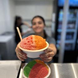Ululani's Hawaiian Shave Ice - Stockton CA - Broke Da Mouth: Pickled Mango, Li Hing Mui