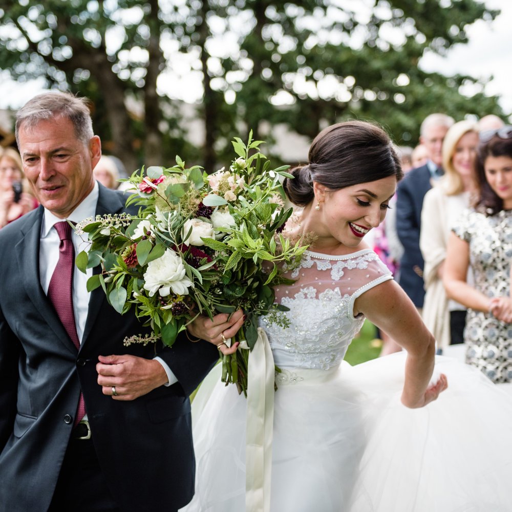 Emerald Petals - I collected flowers from some beloved women as I walked down the aisle, so my enormous, amazing bouquet is actually several mini bouquets - Florists Near Me