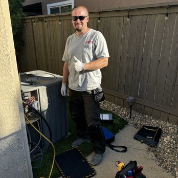 Cronus Service - Alex fixing our AC. Highly recommend this company - Heating & Air Conditioning/HVAC Near Me - North Highlands, California Cronus Service - Alex fixing our AC. Highly recommend this company - Heating & Air Conditioning/HVAC Near Me - North Highlands, California