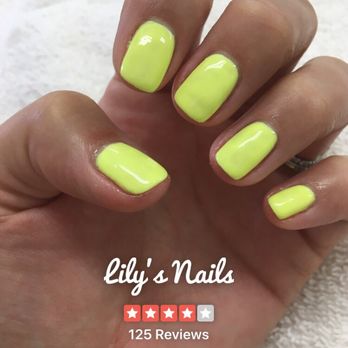 Lily's Nails And Spa - Bright yellow nails for summer! - Nail Salons Near Me - Alhambra, California Lily's Nails And Spa - Bright yellow nails for summer! - Nail Salons Near Me - Alhambra, California
