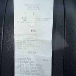 Domino's Pizza - Proof