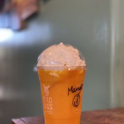 Bad Ass Coffee of Hawaii - Fruit Smoothie: Mango sooo yummy smoothie!