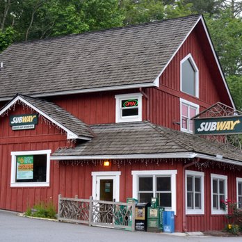 Subway - a red building with a sign that says subway - Fast Food Near Me - Cashiers, North Carolina Subway - a red building with a sign that says subway - Fast Food Near Me - Cashiers, North Carolina