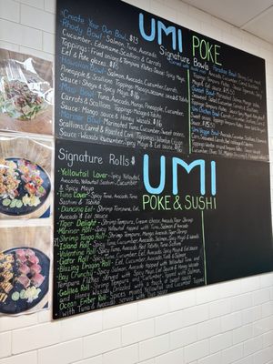 Menu photo 2 UMI Poke Sushi Narragansett, RI Menu photo 2 UMI Poke Sushi Narragansett, RI