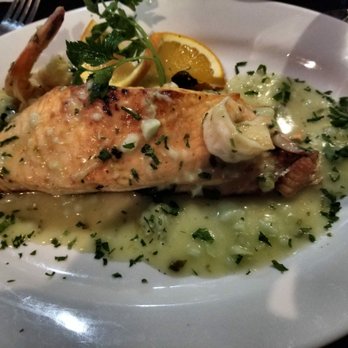 Lisbon Cafe - Salmon Entree - Portuguese Near Me - Jericho, New York Lisbon Cafe - Salmon Entree - Portuguese Near Me - Jericho, New York