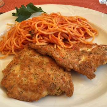 Restaurant Riviera - Fischfilet mit Spaghetti - Italian Near Me - Aarau, AG