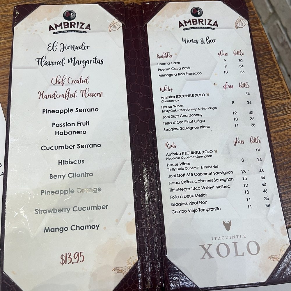 Ambriza - Mexican Near Me - Katy, Texas