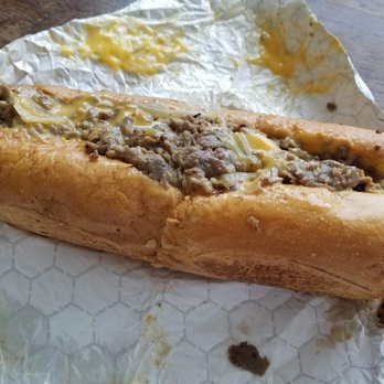 Buster's Cheesesteak - Philli Cheesesteak w/ Cheese Wiz - American Near Me - San Francisco, California Buster's Cheesesteak - Philli Cheesesteak w/ Cheese Wiz - American Near Me - San Francisco, California