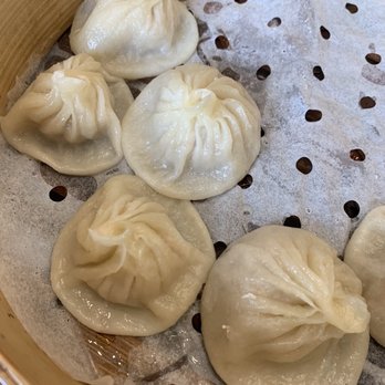 Dumpling Kitchen - A1. Shanghai-Style Steamed Pork Dumplings (10) - Chinese Near Me - San Francisco, California Dumpling Kitchen - A1. Shanghai-Style Steamed Pork Dumplings (10) - Chinese Near Me - San Francisco, California
