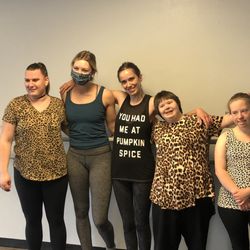Inspirations Dance Studio - End of the year animal print party for our "Love to Dance" adults!