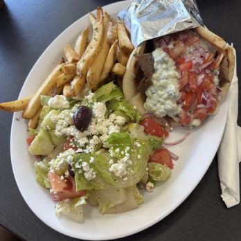 Mikonos Grill - Gyro Plate - Greek Near Me - Milpitas, California