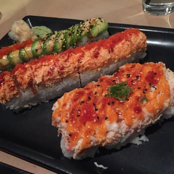 The Happy Sumo - Dragon Roll, BSCR (Baked Scallop California Roll), Rock'n Roll - Sushi Bars Near Me - Provo, Utah The Happy Sumo - Dragon Roll, BSCR (Baked Scallop California Roll), Rock'n Roll - Sushi Bars Near Me - Provo, Utah
